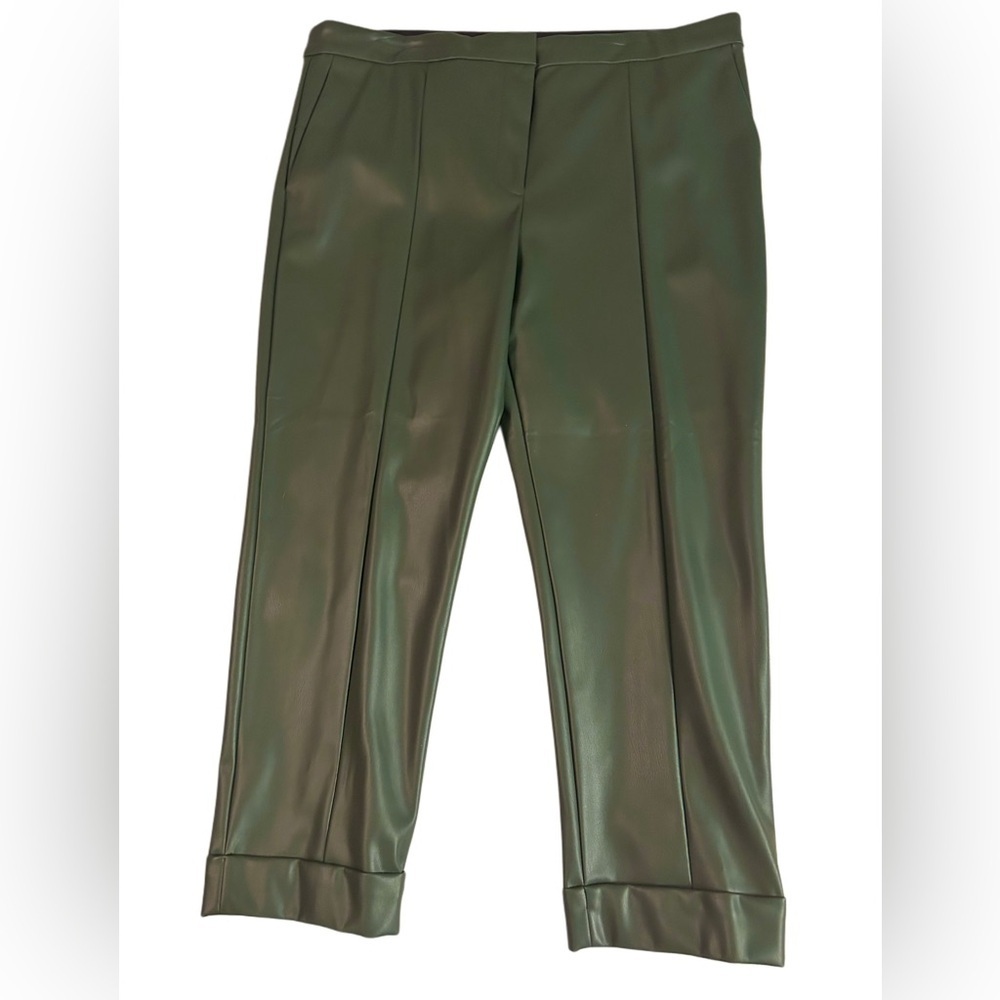 Ann Taylor Olive Green Cropped Pants